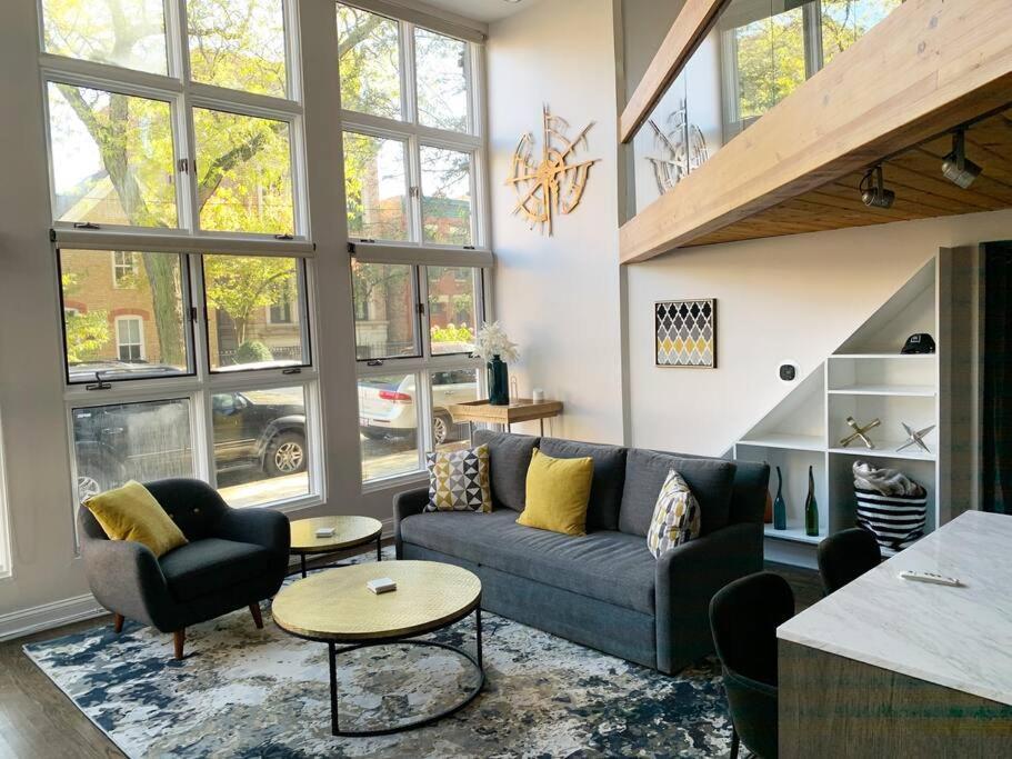 シカゴLincoln Park Light-Filled Loftアパートメント エクステリア 写真